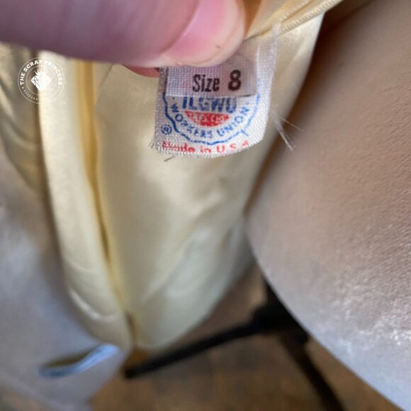 Vintage 1950s Cricket New York Mohair Wool Belted Trench Coat, Size 8 - Picture 6 of 12